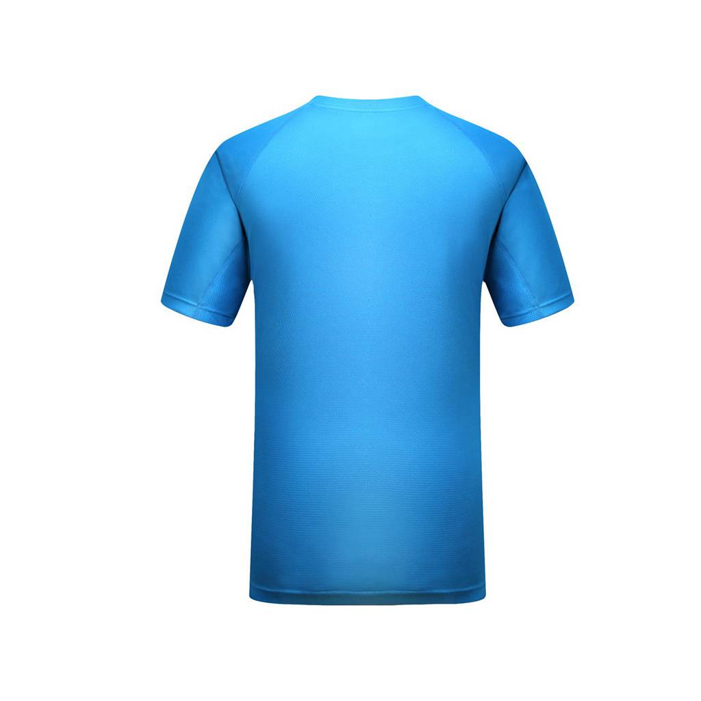 修身運動短袖 舒適透氣跑步訓練速干T恤3D效果展示