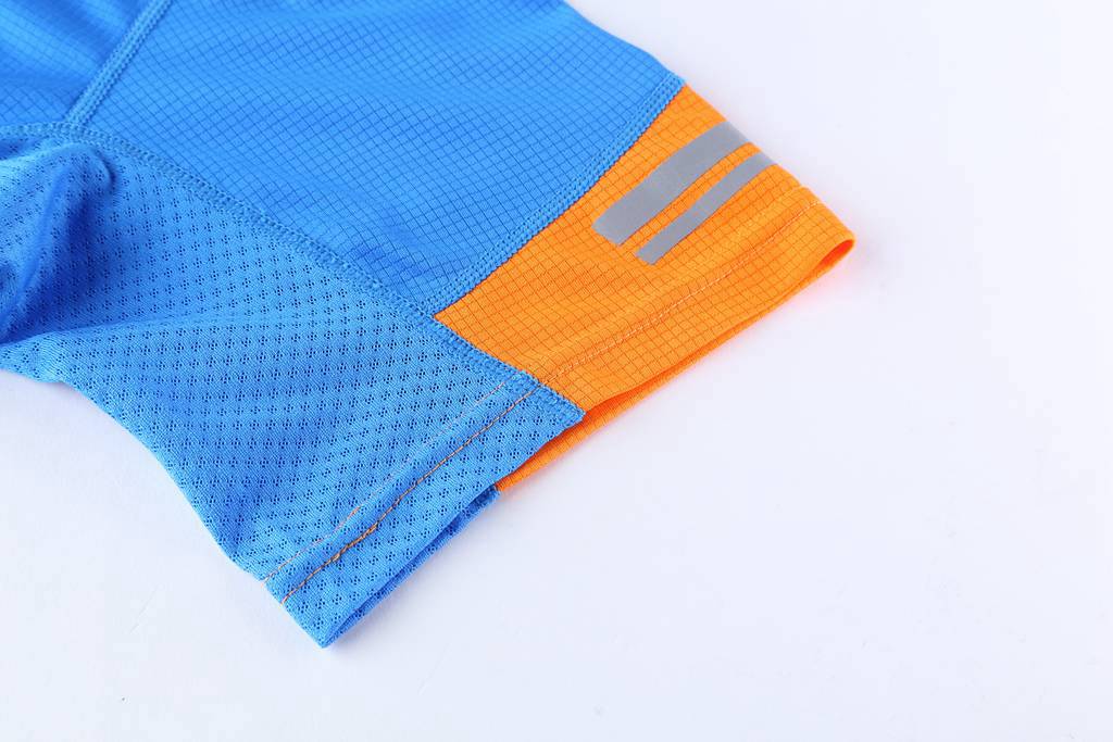 圓領(lǐng)T恤 新款速干T恤3D藍色細節(jié)展示