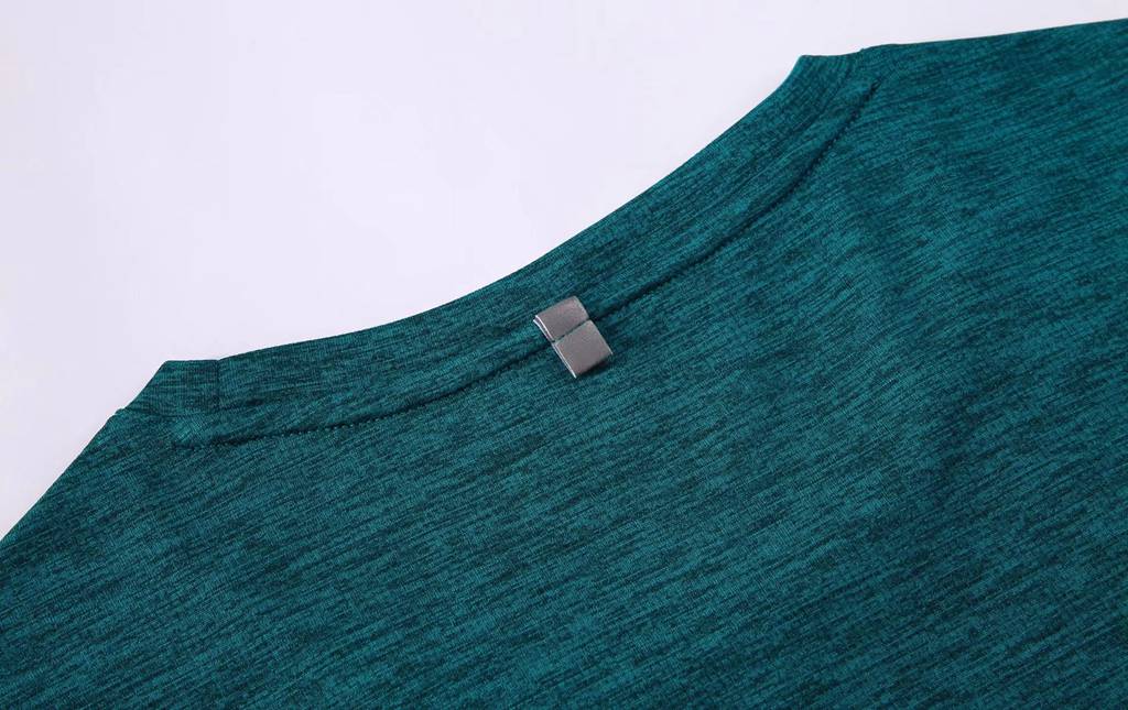 短袖文化衫 夏季圓領吸汗速干透氣文化衫運動T恤跑步健身 衣細節(jié)