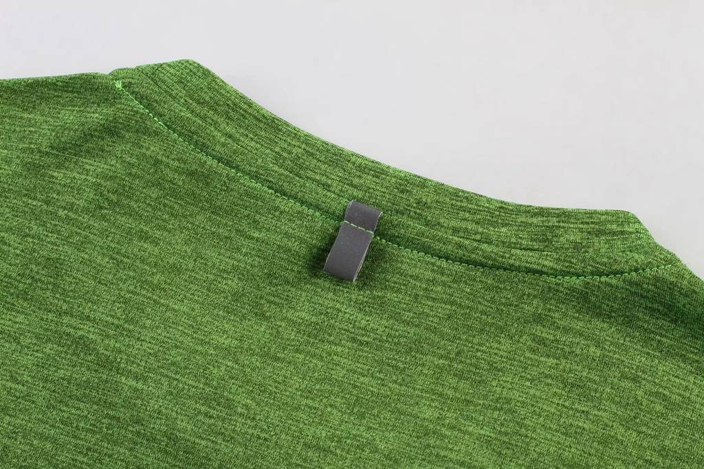 短袖文化衫 夏季圓領吸汗速干透氣文化衫運動T恤跑步健身 衣細節(jié)